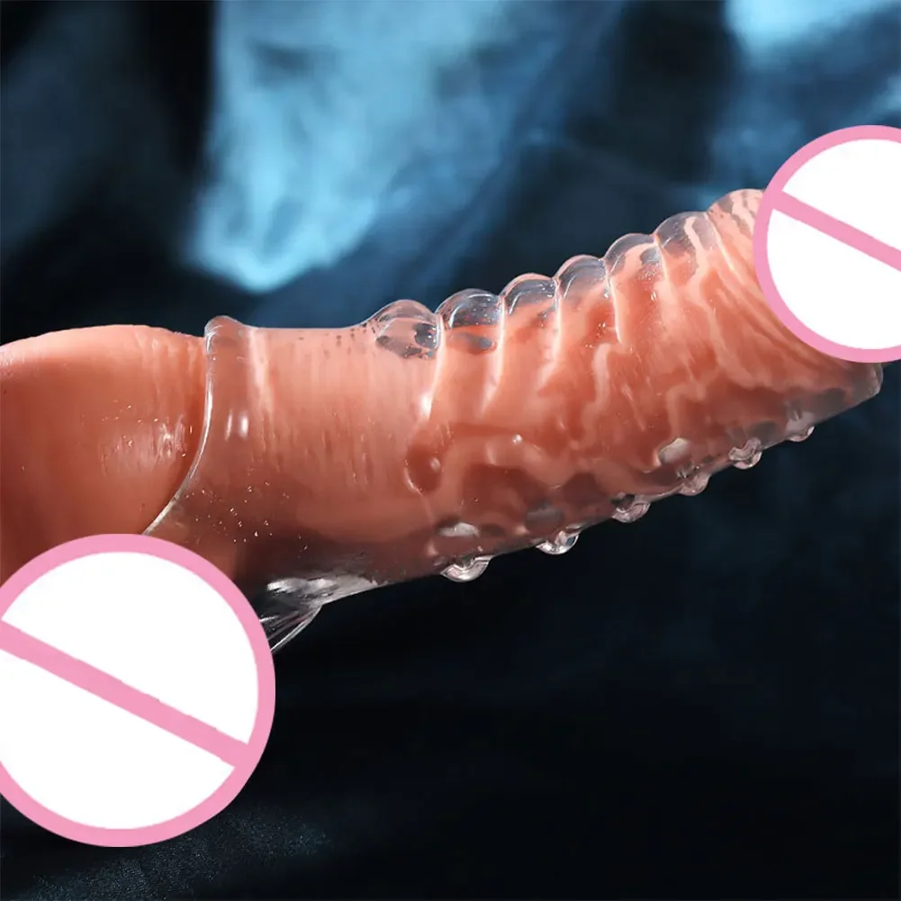 Cock Ring Reusable Silicone Delay Ejaculation Stronger Erection Sex Yoys Adult Supplies Linen Nozzle Ring Cock Sex Toys For Men