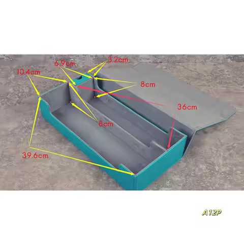 Large Card Case Deck Box Playmat And Dice Collector Container Card Storage Box Storage Dustproof Card Storage Box