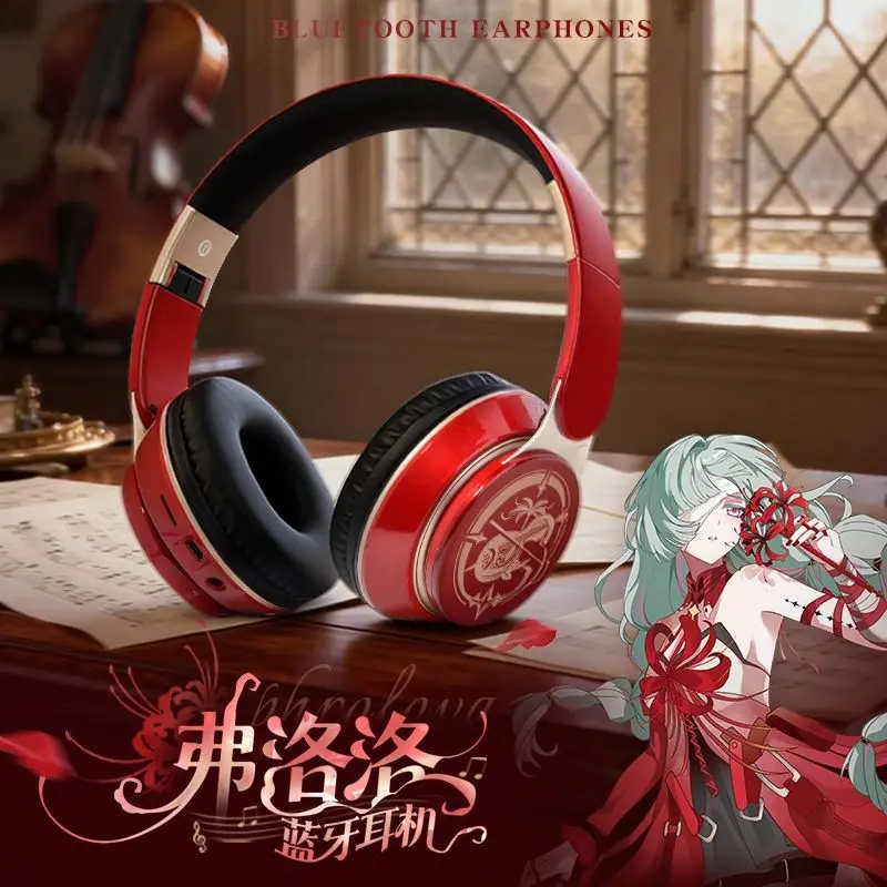 

‌Wuthering Waves Phrolova‌フローヴァ Wireless Headphone Gift Game Anime HIFI Bluetooth Headset 플로로 Active Noise Cancellation Earbud