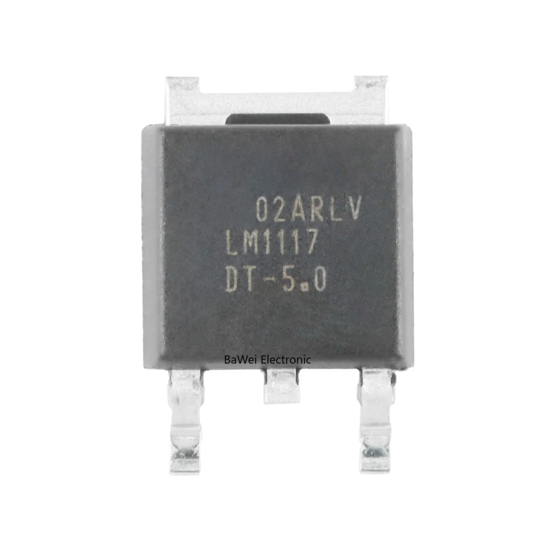 Original LM1117DTX-5.0 NOPB TO-252-3 5V 0.8A linear regulator chip（5PCS）