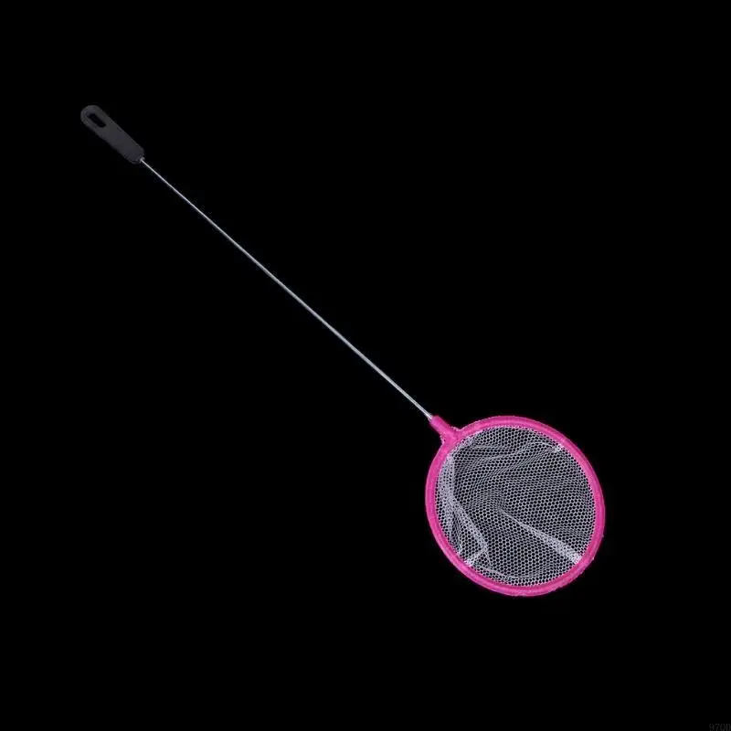 97qd Aquarium Fish Net 3 4 4,5 pollici Skimmer a maglie Fine Catching Net Plastic Hest