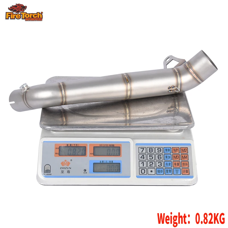 For HONDA CBR1000RR CBR 1000R 2008 2009 2010 2011 2012 2013 2014 2015 2016 Motorcycle 60mm Exhaust Middle Link Pipe Espace Moto