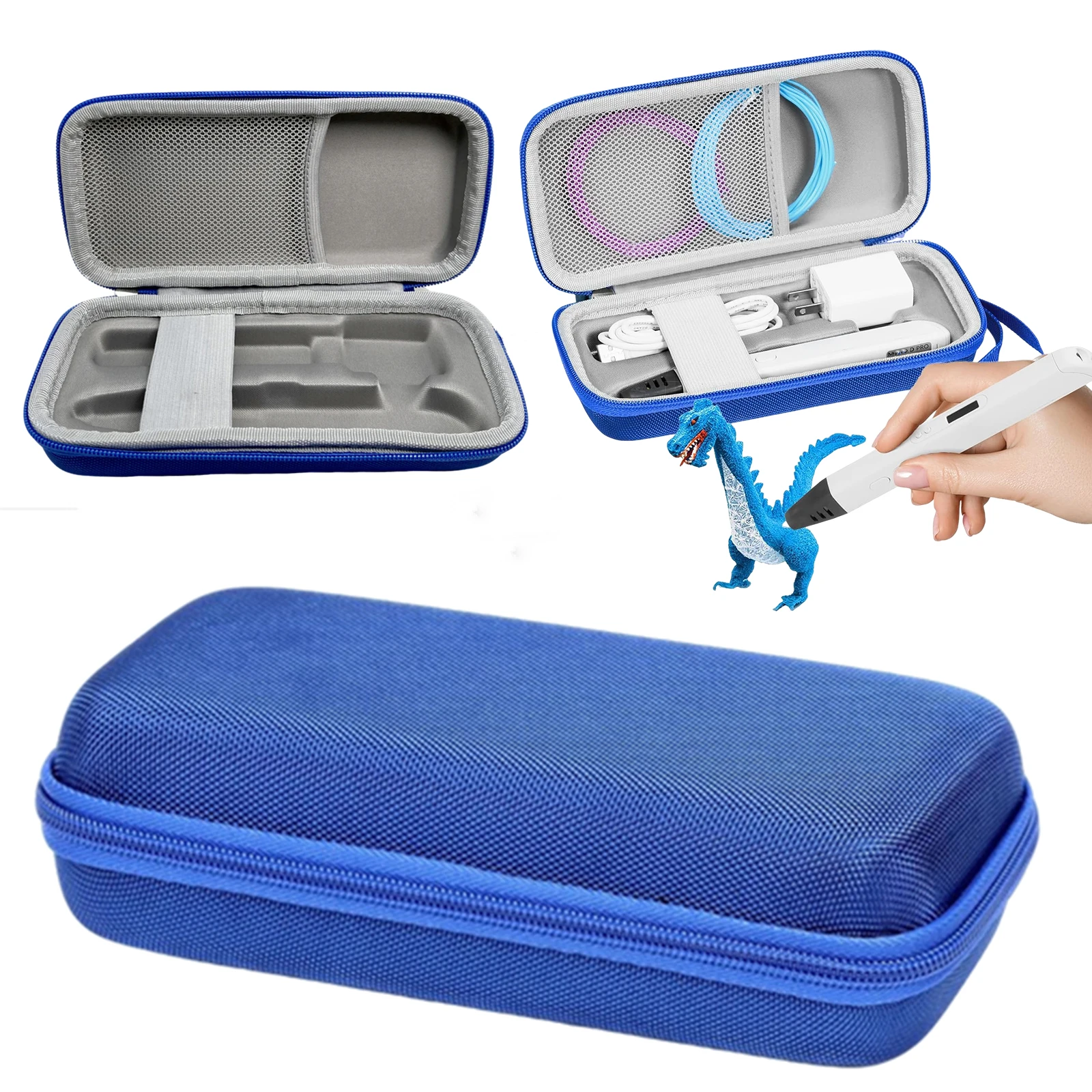 

Портативная сумка для хранения 3D-ручек MYNT3D Super/Professional/Pro, жесткий чехол для путешествий, дорожный кейс, сумка для хранения 3D-ручек