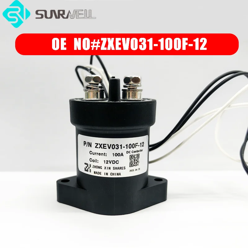 

ZXEV031-100F-12 ZXEV031-100F-12 12VDC New energy vehicle contactor high voltage DC Relay Original authentic
