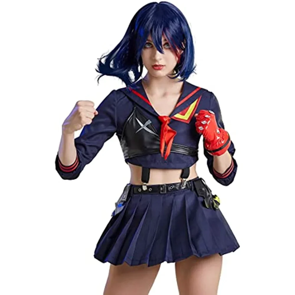 Disfraz de KILL La KILL Ryuko Matoi para niñas, vestido de fiesta para Halloween, Carnaval, Cosplay