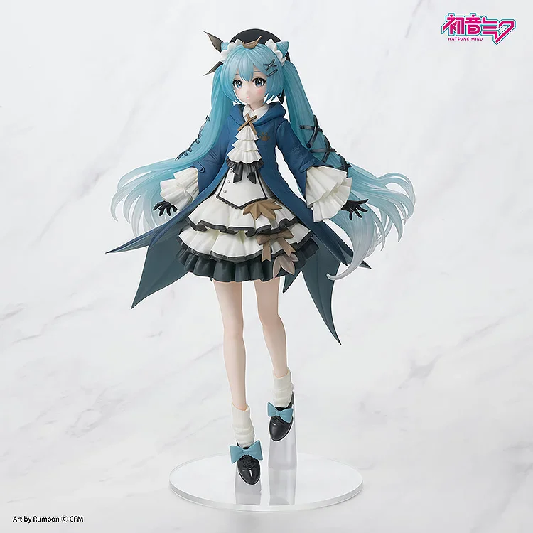 Original SEGA S-FIRE Hatsune Miku Autumn Travel Action Anime Figure PVC 22cmCollectible Model Statuette Toys Ornament Gifts