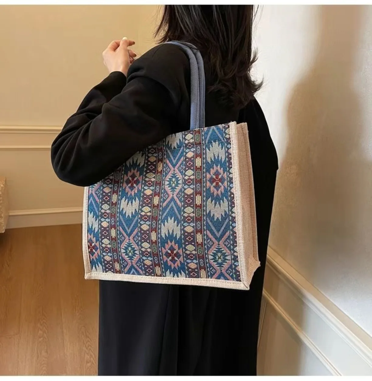 

Women's Large Capacity Tote Bag, Fashion Shoulder Bag for Work, School & Daily Use