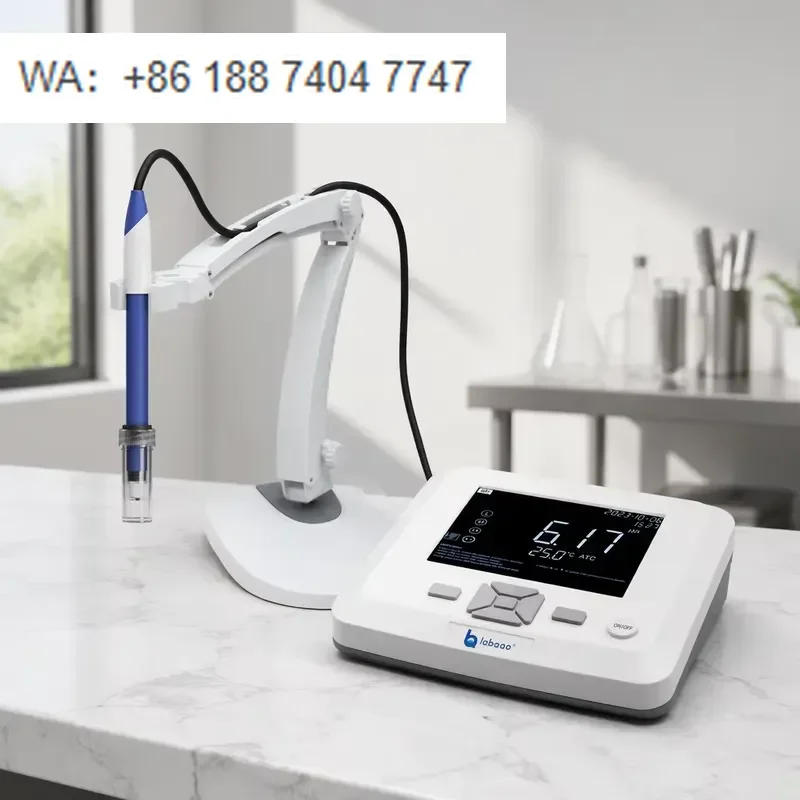 for  LEC100 Benchtop Conductivity TDS Tester with Temperature Measurement 450 Data Storage