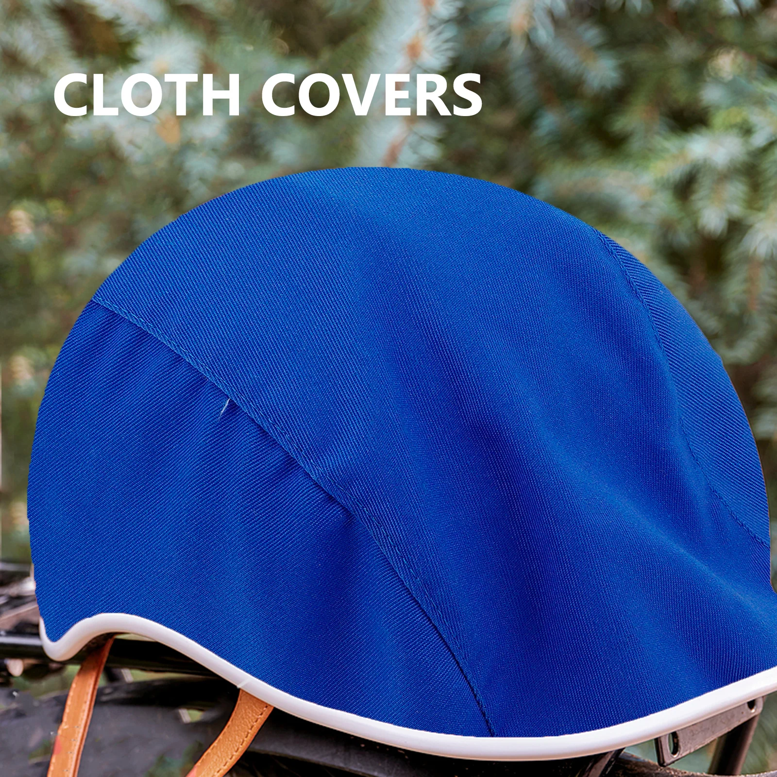 

Reversible Cloth Cover Stylish Protective Liner For Cycling Motorbike Skiing Outer Sleeve Decorative Hat Accessory