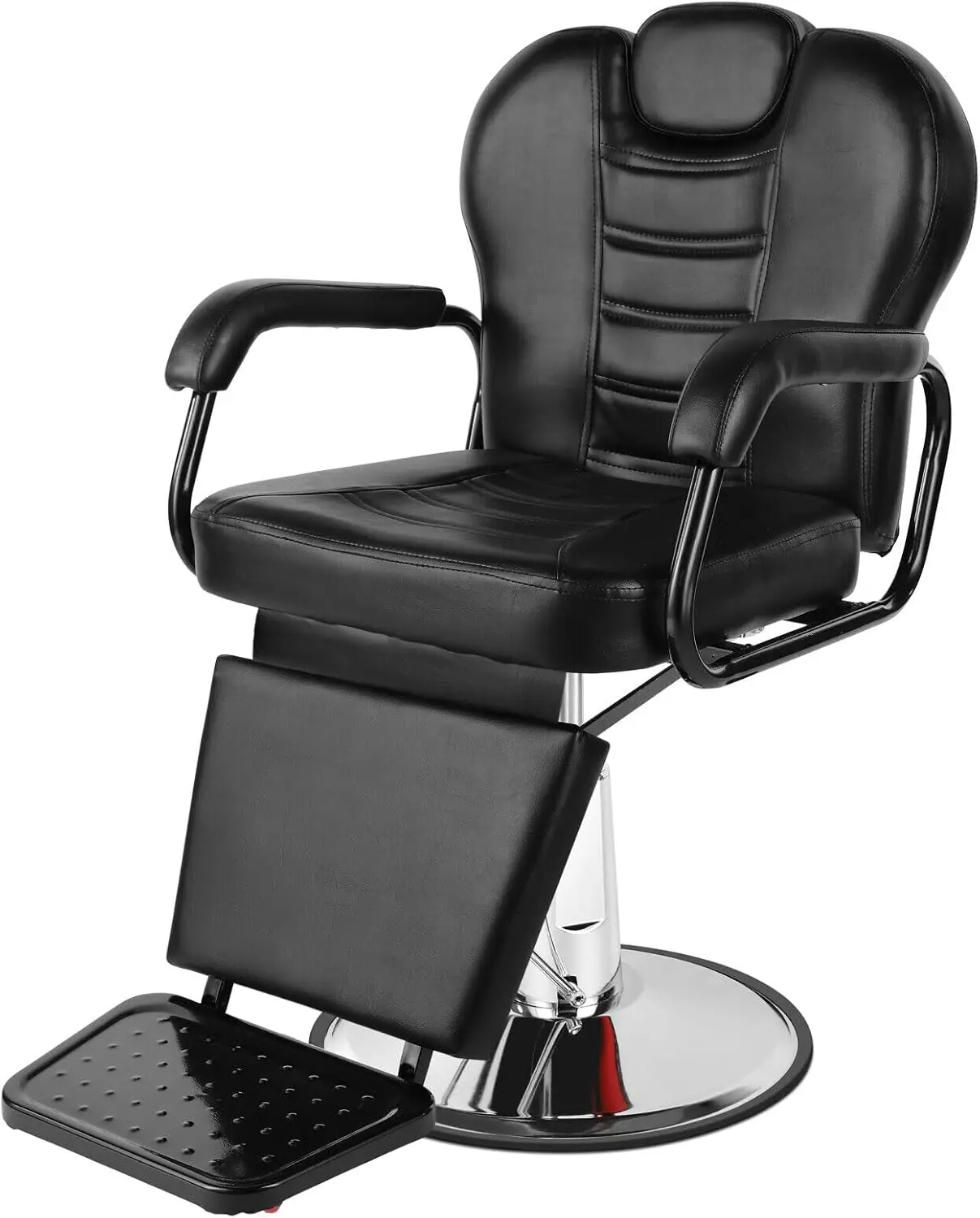 

Barber Chair Reclining Salon Chairs for Hair Stylist Heavy Duty Hydraulic Salon Shampoo Chair, Spa Beauty Equipment