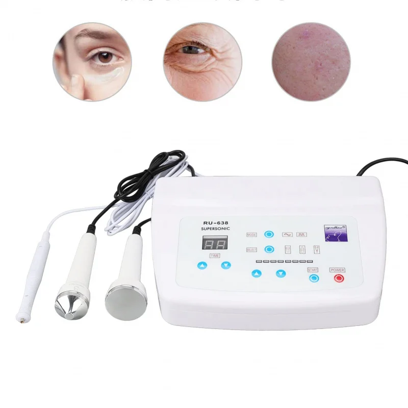 

3-in-1 Ultrasonic Beauty Instrument Anti-Aging Freckle Remover Tattoo Facial Machine Facial Body Massage Skin Care Salon Home