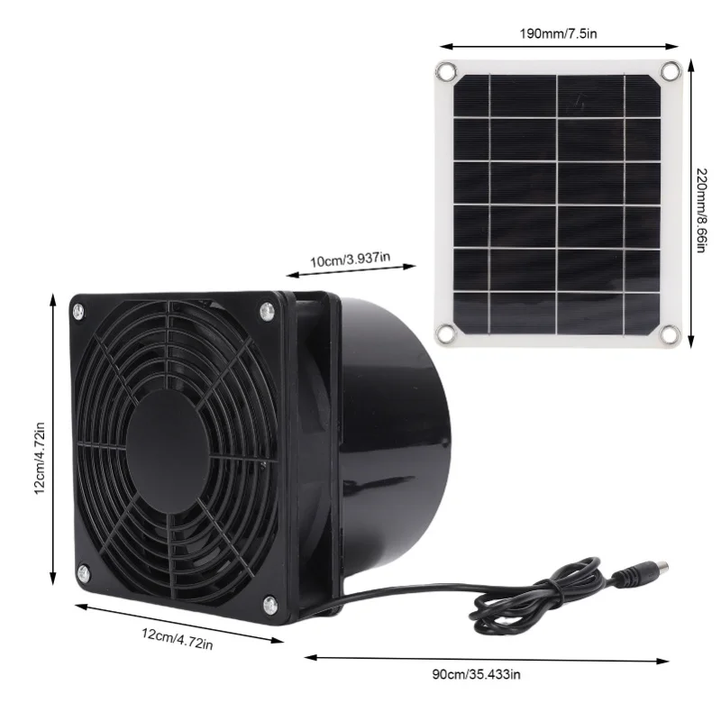 panneau-solaire-monocristallin-10w-ventilateur-d'extraction-alimente-a-l'energie-solaire-pour-cuisine-exterieure-poulailler-serre-abri-pour-animaux-de-compagnie