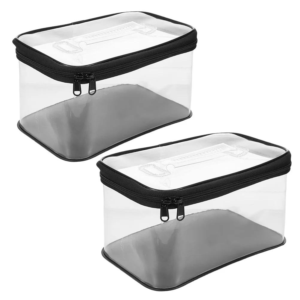 

2pcs Box Storage Organizer Tackle Hooks Fishing Tackle Supplies Bait Boxes Lure Durable Portable Fishing Supplies