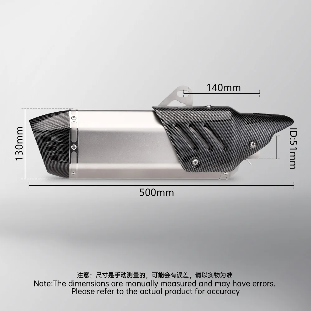suitable-for-f900-xr-r-2020-2025-motorcycle-system-exhaust-middle-section-s7-tail-section-slip-on