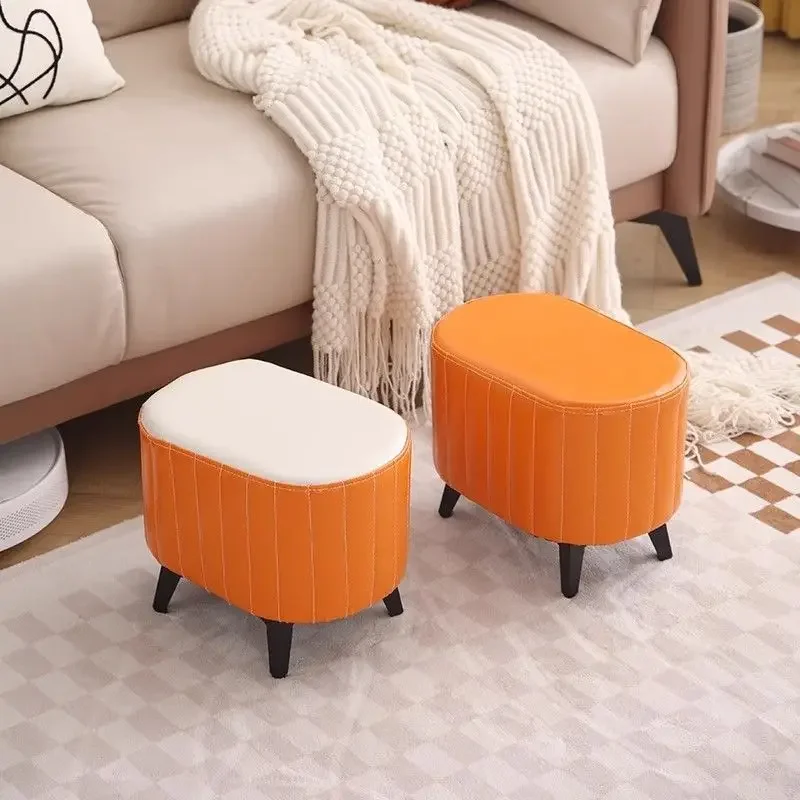 

Small Door Shoe Changing Stool Internet Celebrity Small Stool Living Room Pier Sofa Low Fitting Room Bench Bedside Footstool