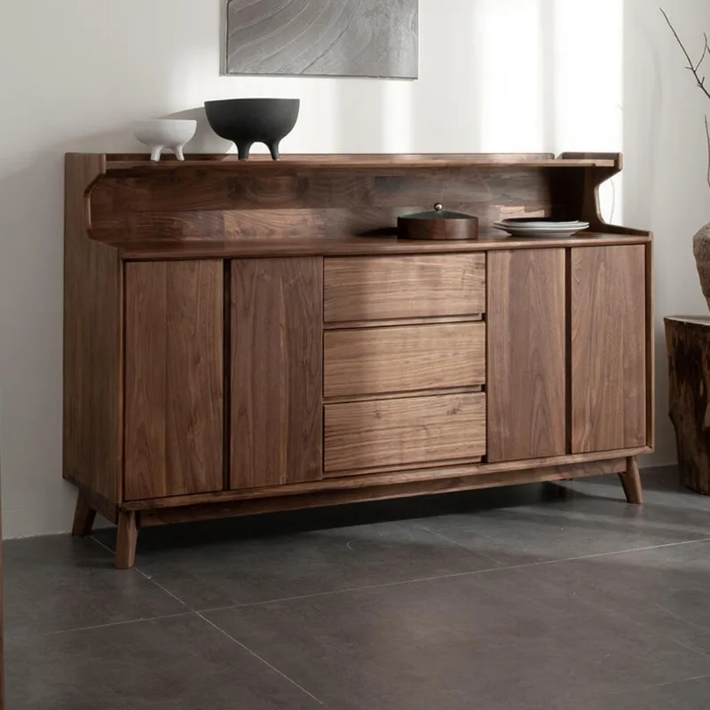 

Walnut Bedroom Living Room Cabinets Rustic Simple Wood Kitchen Living Room Cabinets Storage Sideboard Szafki Do Salonu Furniture
