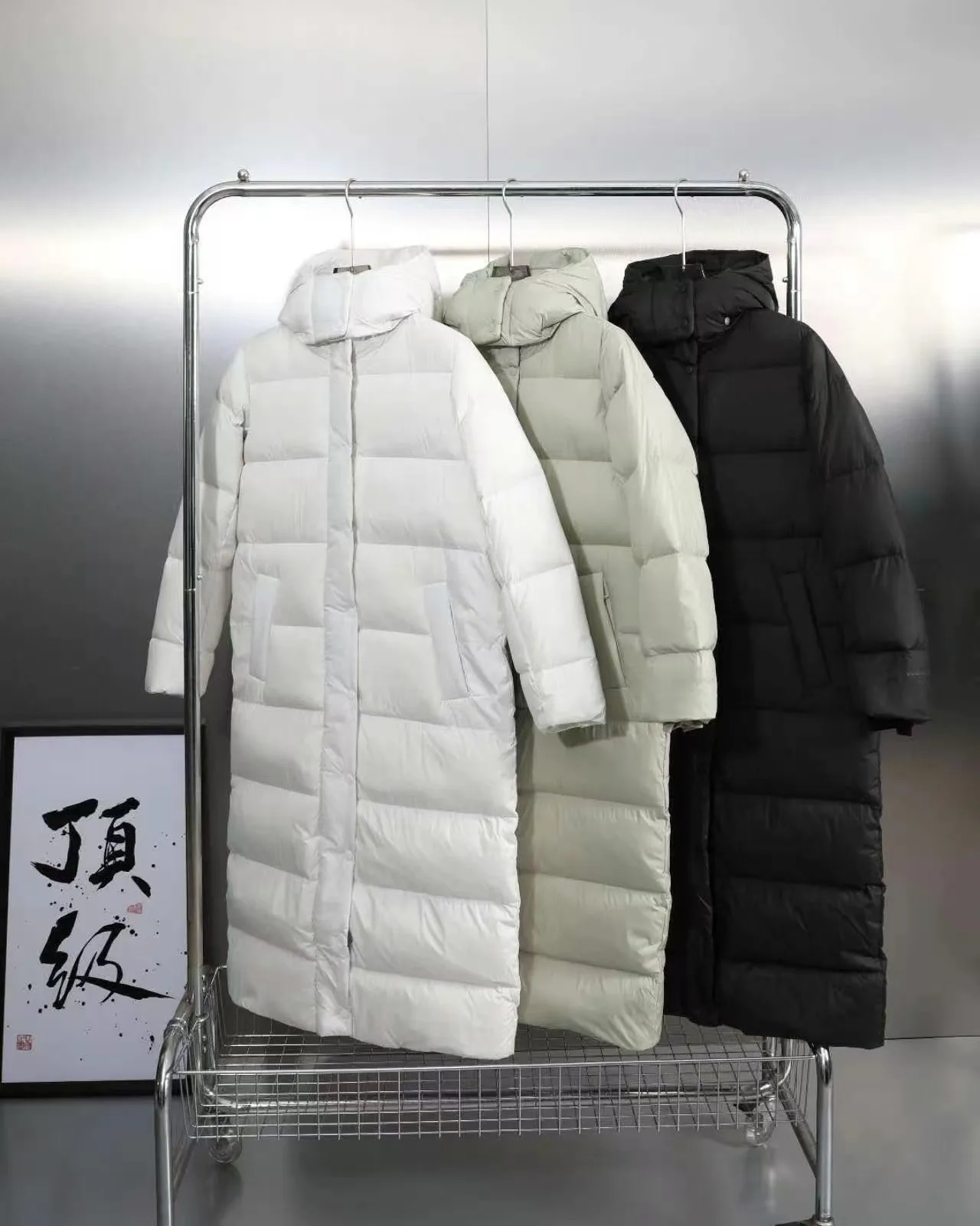 Lemon Wunder Puff Thicken Warm White Duck Down Hoodie Overcoat Women Winter Oversized Solid Jacket Ladies Waterproof Snowwear