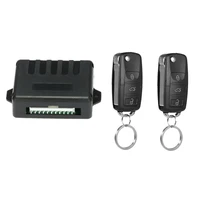 Universal Car Door Lock Keyless Entry System Remote Central Control Locking Kit with Trunk Release Button 2