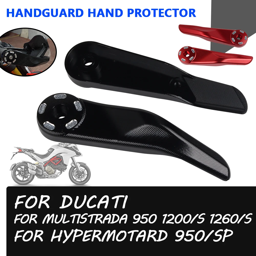 

Motorcycle Accessories Handlebar Handguard Hand Guard Windshield For DUCATI Multistrada 1200 S 1200S MTS 1260 1260S 950 MTS1200