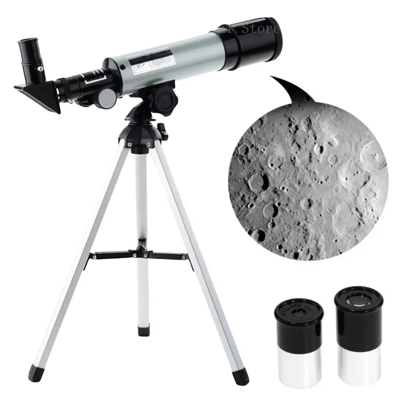 

Refraction 36050 Astronomical Telescope With Portable Tripod Monocular Telescopio Space Observation Scope Gift
