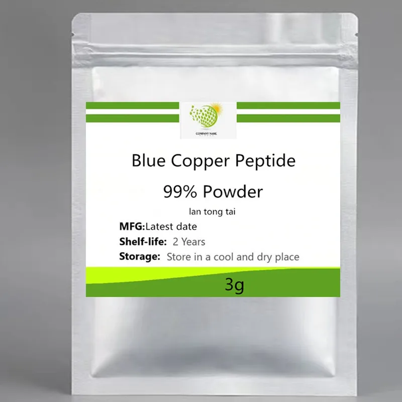 Factory Supply Blue Copper Peptide Powder Improve Skin GHK-Cu