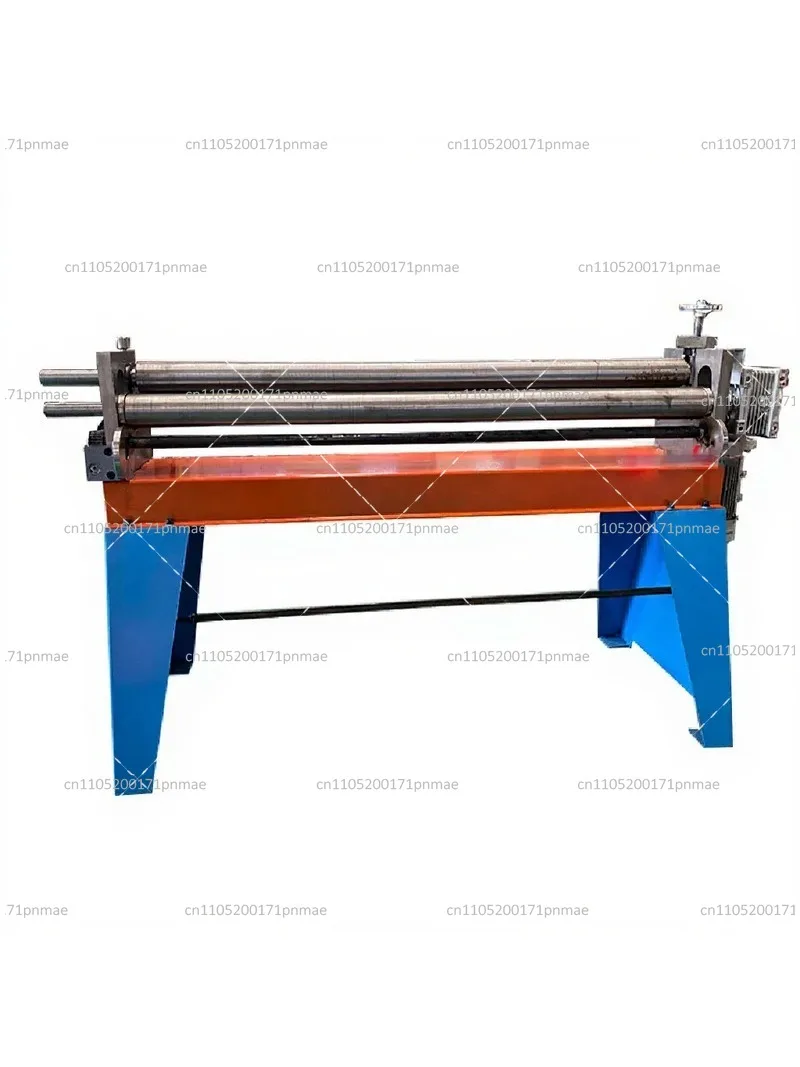 2x1000/1.5x1300 Electric Asymmetrical 3 Roller Sheet Metal Bending Folding Rolling Machine Plate Roller