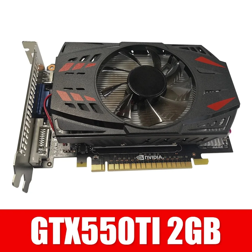 Carta gráfica NVIDIA GeForce GTX 550 Ti de 2 GB: Evaluación completa y recomendación para jugadores y creadores de contenido