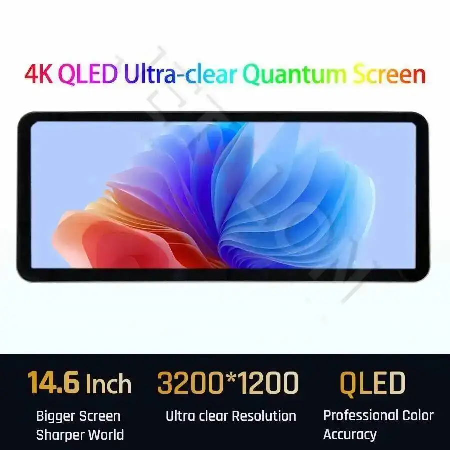 14.6 "راديو السيارة أندرويد لمرسيدس بنز Ml Gl Gle Gls 2012-2019 شاشة الوسائط المتعددة نظام تحديد المواقع Carplay LCD لوحة القيادة أداة