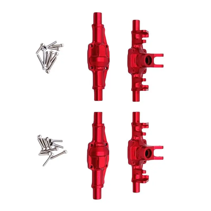 ABJL-For FMS 1/24 FCX24M D90 D110 Compatible RC Car Upgrade Front And Rear Axle Housings Kit Accessory Set