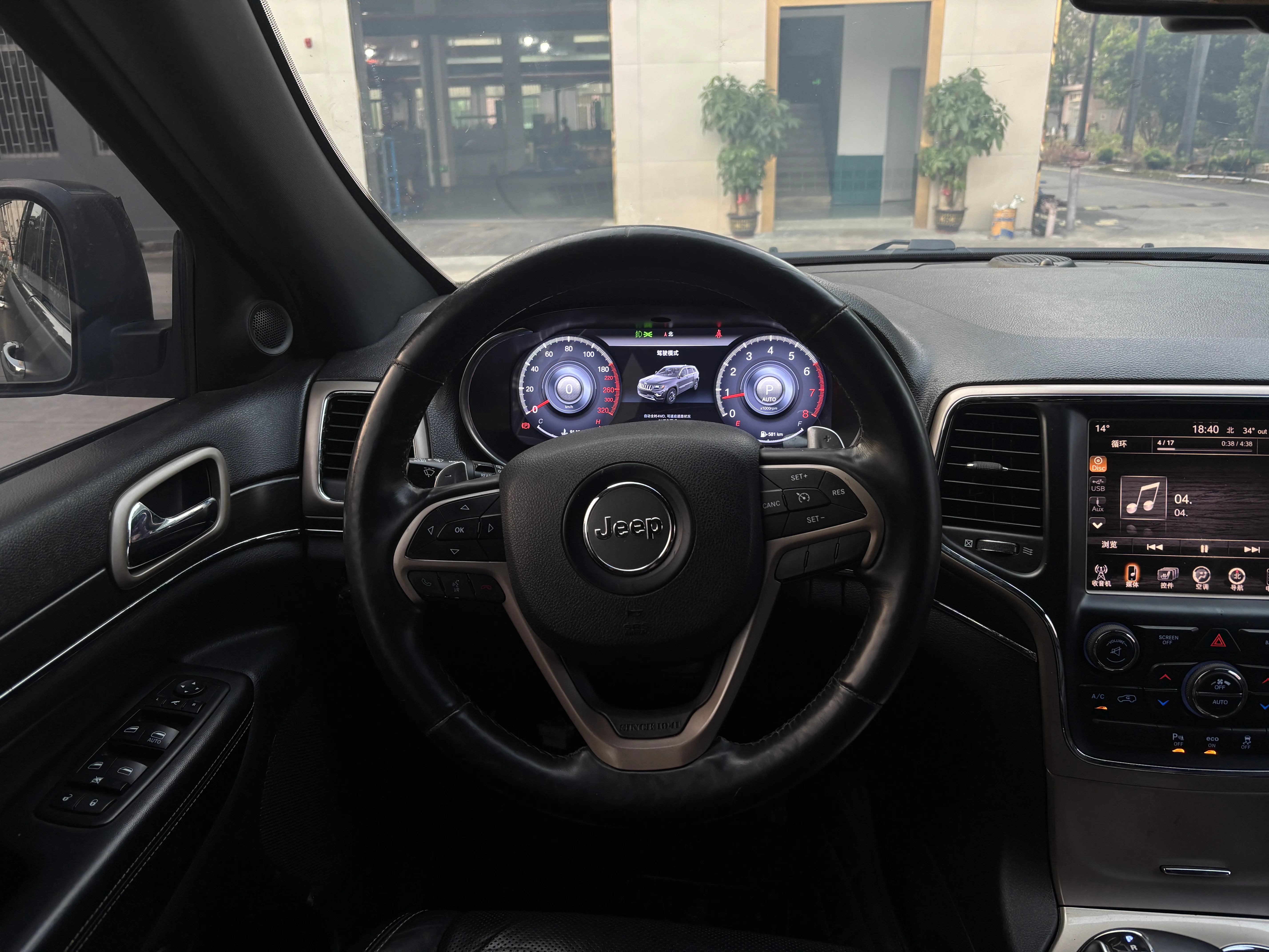 LCD Digital Cluster For Jeep Grand Cherokee 2013-2018 Odometer Dashboard Speedometer Car GPS Navi Speed Meter Screen Carplay