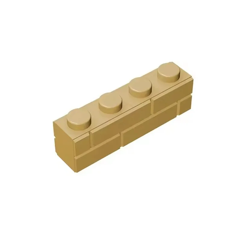 50 stks 15533 Baksteen Gemodificeerde 1x4 Metselwerk Profiel Collecties Bulk Modulair GBC Speelgoed Voor Technische MOC Gift Gebouwen Blokken