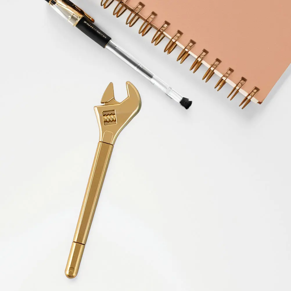

6 шт., реалистичные ручки в форме гаечного ключа, многофункциональные письменные принадлежности для ведения журнала, домашнего офиса, школьные принадлежности, картонная ручка, милая