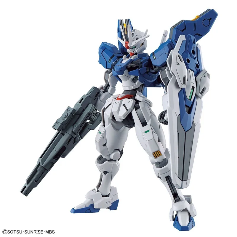 In Stock Bandai 100% Genuine Gundam Model Kit HG 1/144 gundam Aerial Rebuild Anime Action Figure Collection Assembly Model Toys view 3