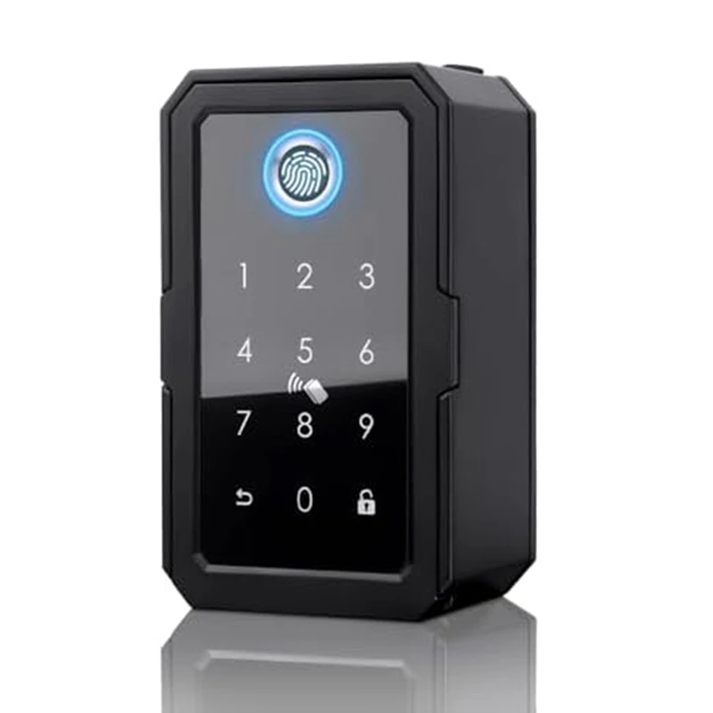 Smartkey Lock Box, Home Key Wireless Smartlock Box, Electronic Key Box App Digital Code Bluetooth Key Safe For Host Easy Install