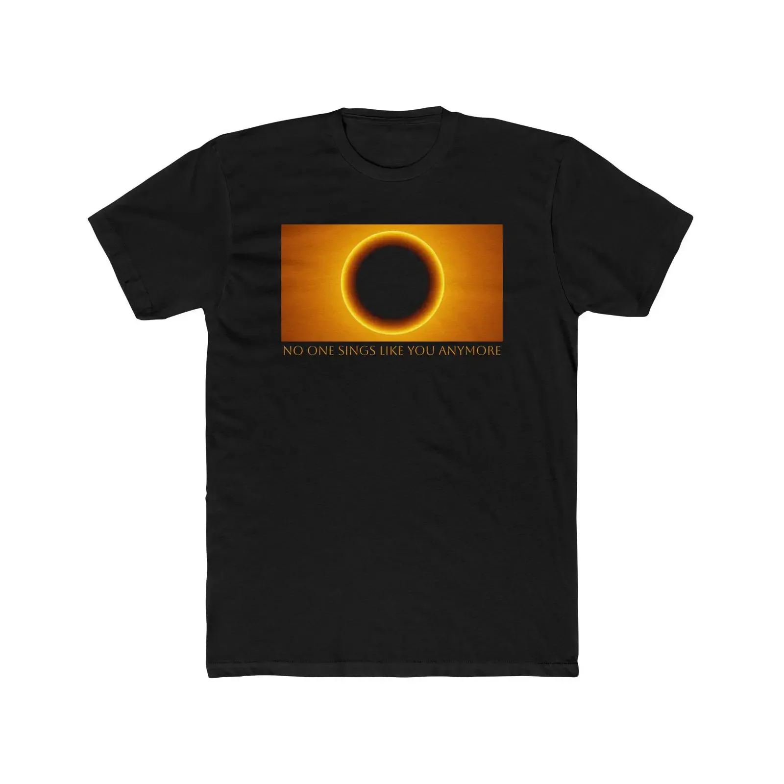 No One Sings Like You Anymore T Shirt Cotton Crew Neck Inspired by Soundgarden Black Hole Sun Chris Cornell Casual Top vintage