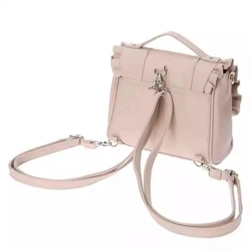 

CyLolita Cosplay Bag Girl Jirai Kei Leather Hand Bag Back Pack Square Handbag Women Young Kawaii Ins Mine Style My Love