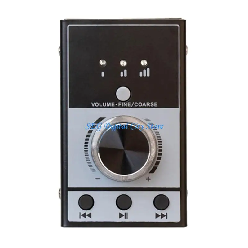 U75B Metal Construction External USB Sound Controller Switches For Desktop And Smartphone Instants Setups