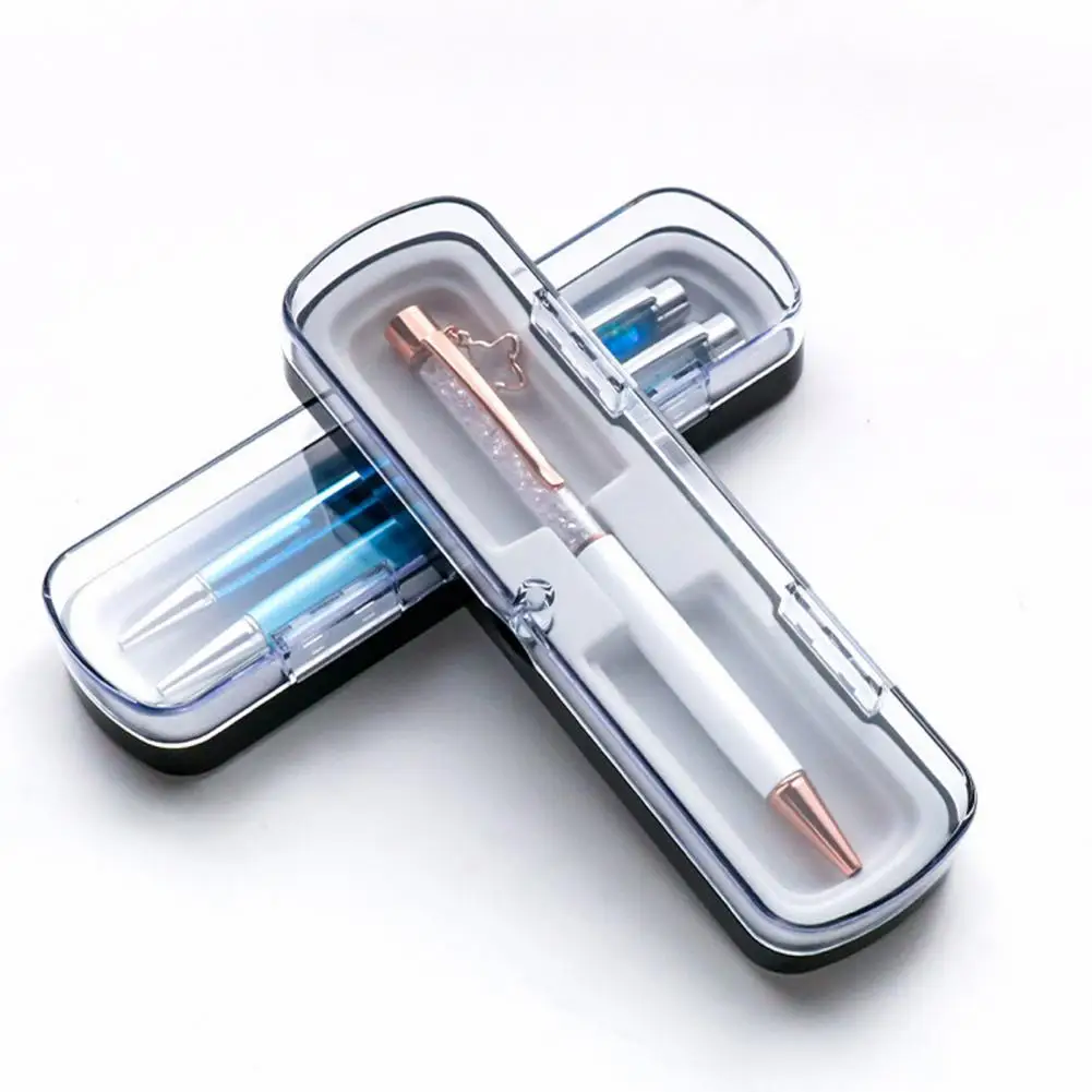 Пенал, стильная прозрачная Магнитная крышка, фотоальбом для карандашей с магнитной застежкой, Подарочная коробка для канцелярских принадлежностей, организованная фотография