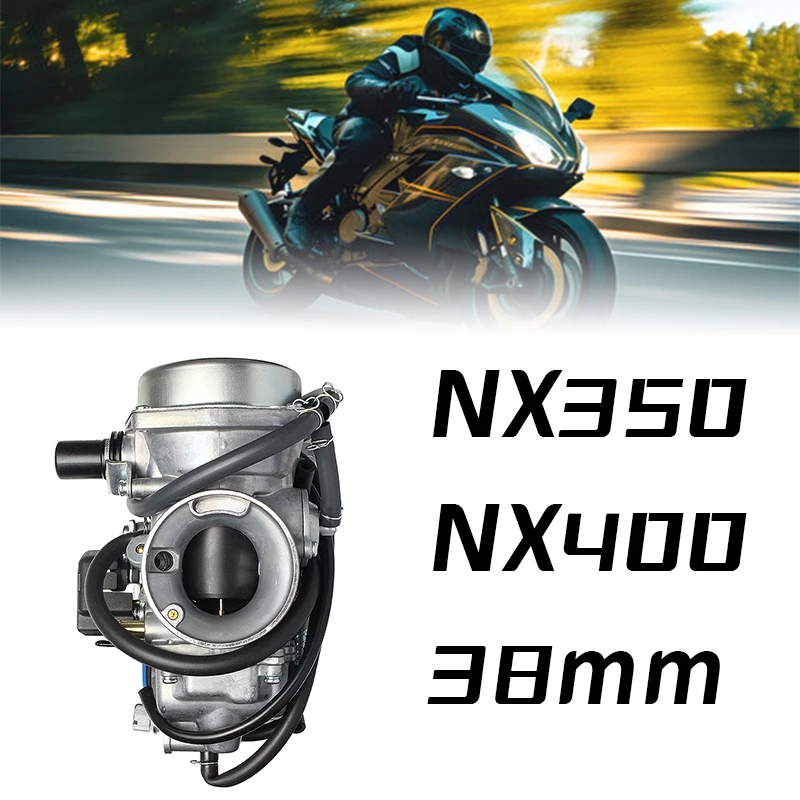 38mm Carburetor Fits Honda Sahara 350 NX350 NX400 NX4 Falcon 400 2000-2008 Motorcycle Fuel System Spare Parts Motor Carburedor