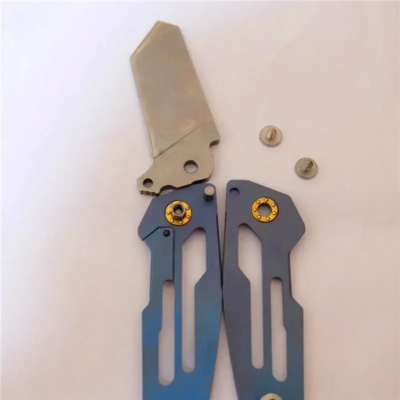 10pcs/Lot Mini Plane Axial Bearing Ceramic Steel Ball Thrust Copper Brass Protection Support Folding Knife Accessories
