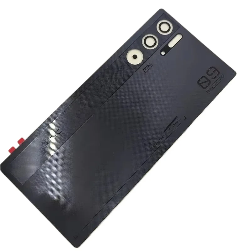 Rear Door Battery Cover Housing Case For ZTE Nubia Red Magic 9 Pro+ NX769J 9Pro Back Cover Repair Parts With lenses +Adhesive