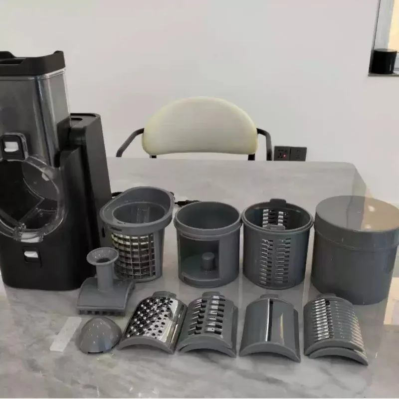 Electric Vegetable Cutter 220V Multifunctional Home Kitchen Tool Potato Carrot Slicer Dicer Shredder