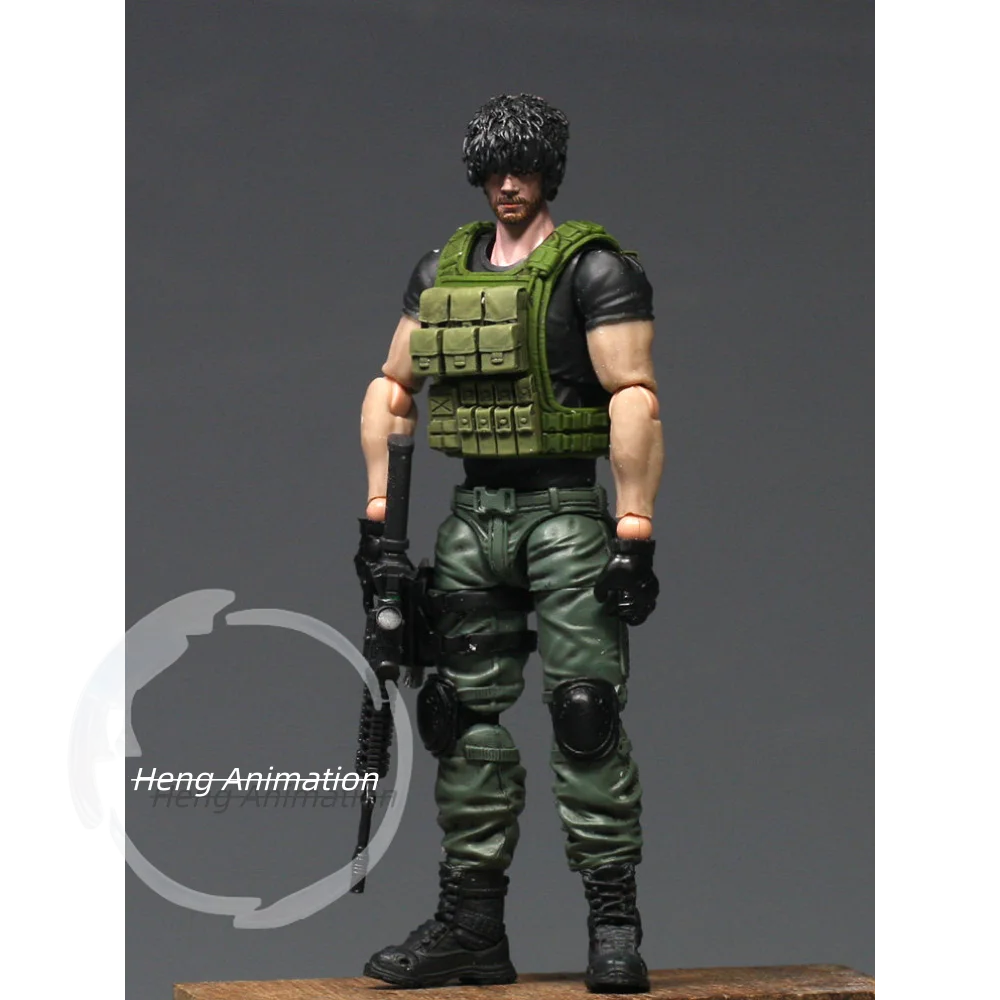 In Stock, Custom, Dark Source, Green Valley, Acid Rain Bbi Special 1:18 Carlos, Mercenary Soldier, Figure Collection Ornament