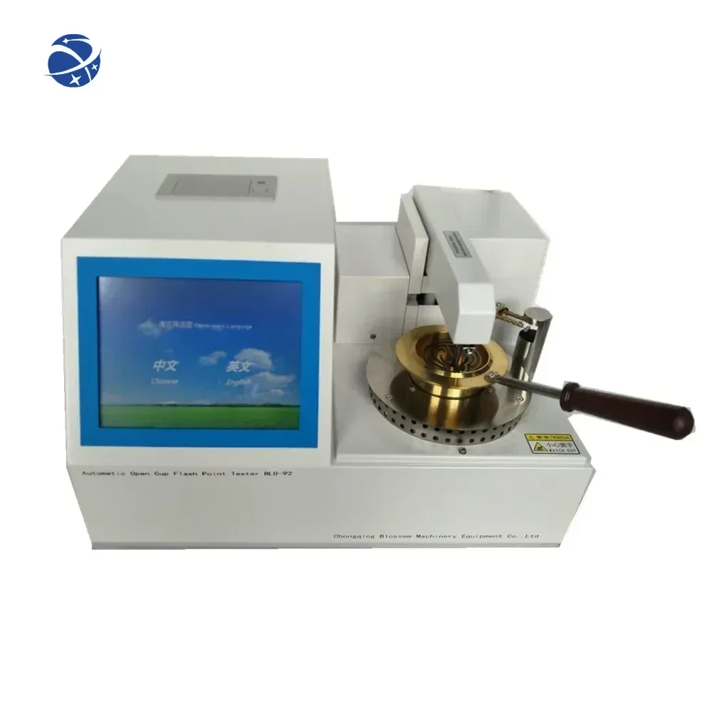 Strumento per test del punto flash a tazza aperta dell'olio lubrificante dell'olio motore ASTM D92