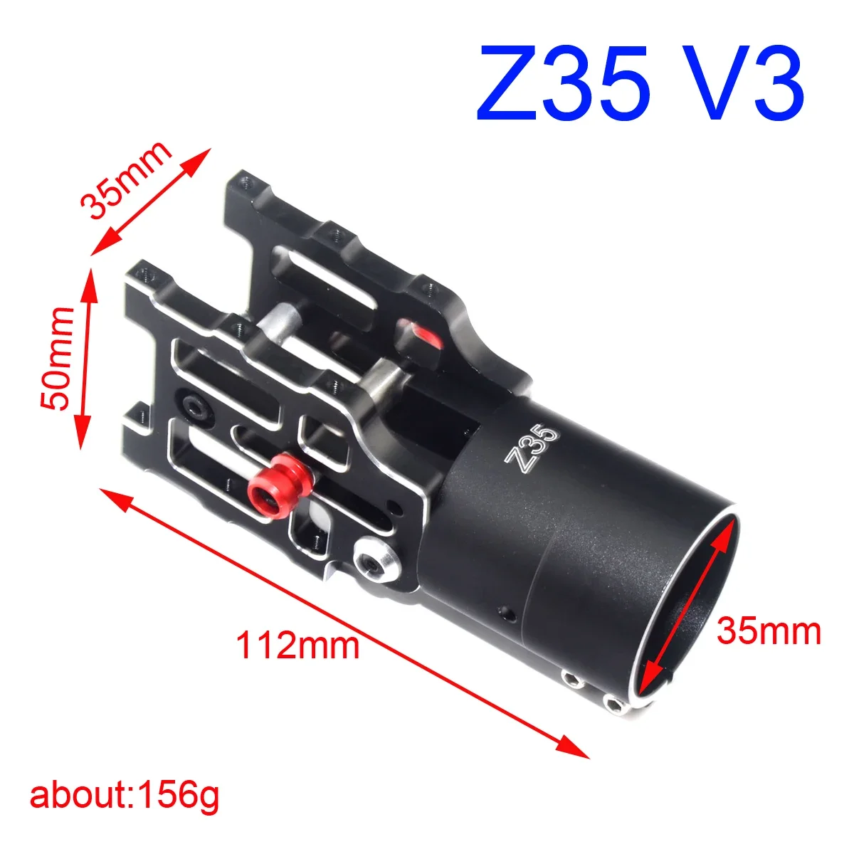 更新された V3 Z35 CNC アルミ折りたたみアームキット 35 ミリメートルマルチコプタークアッドコプターヘキサコプター RC DIY