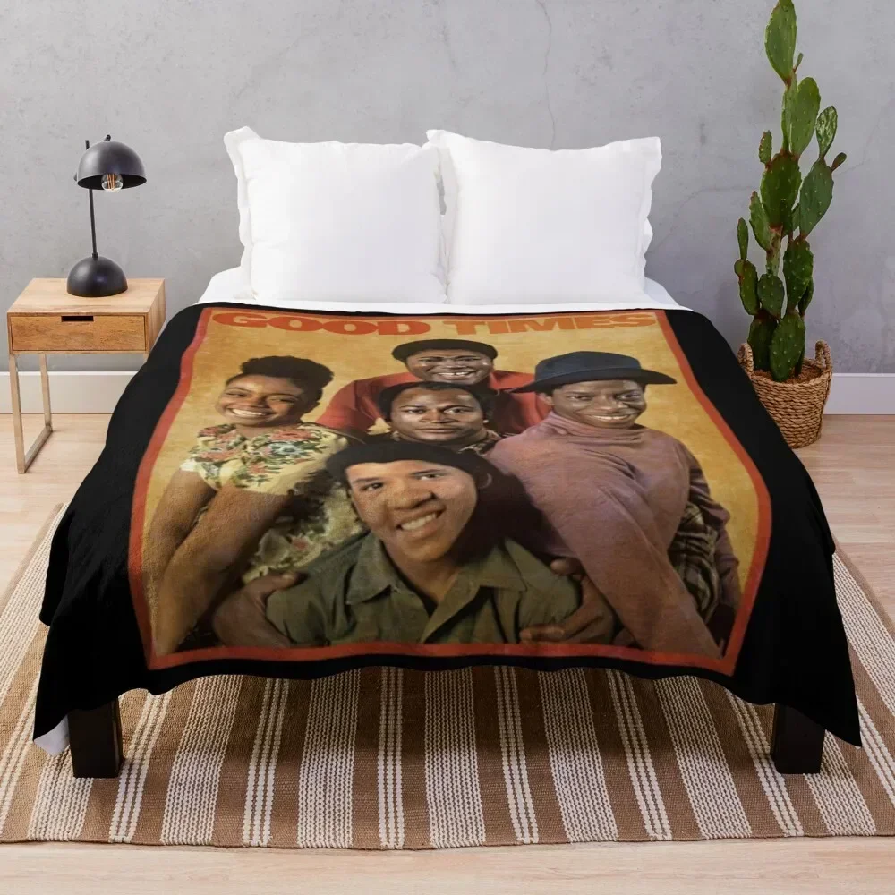 

Good Times Throw Blanket Lightweight Cozy Blanket for Bed Sofa