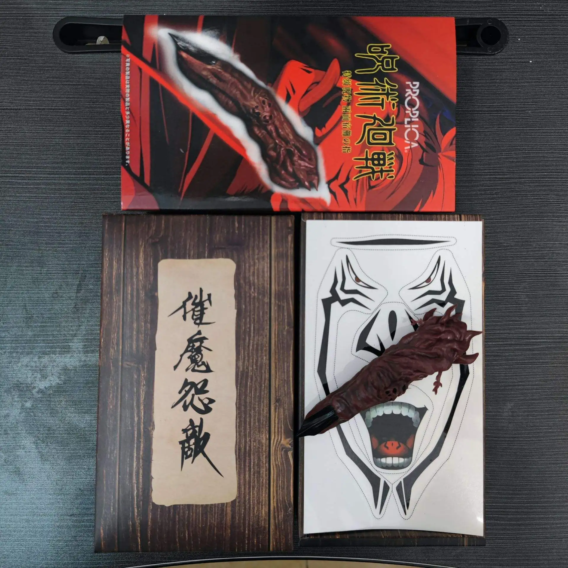 Jujutsu Kaisen Ryomen Sukuna 빅 사이즈 핑거 액션 피규어 애니메이션 모델 장난감 선물