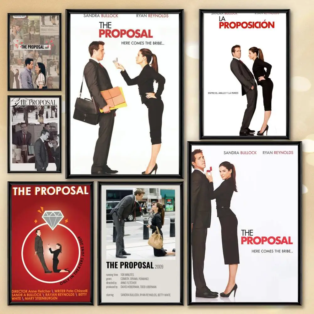 Poster HD Anime Hot Theme Singer/OST/Movie-Waterproof Self-Stick Home Decor The Proposal