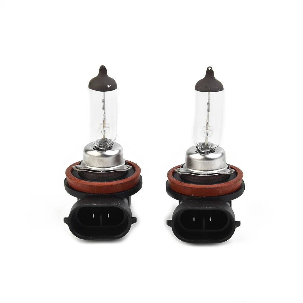 2 Stuks Amber Brandnew Hoge Kwaliteit Lampen Glas H11 Hoge Kwaliteit 2 Packs Auto Koplamp 2X4300K Amber Auto Dimlicht