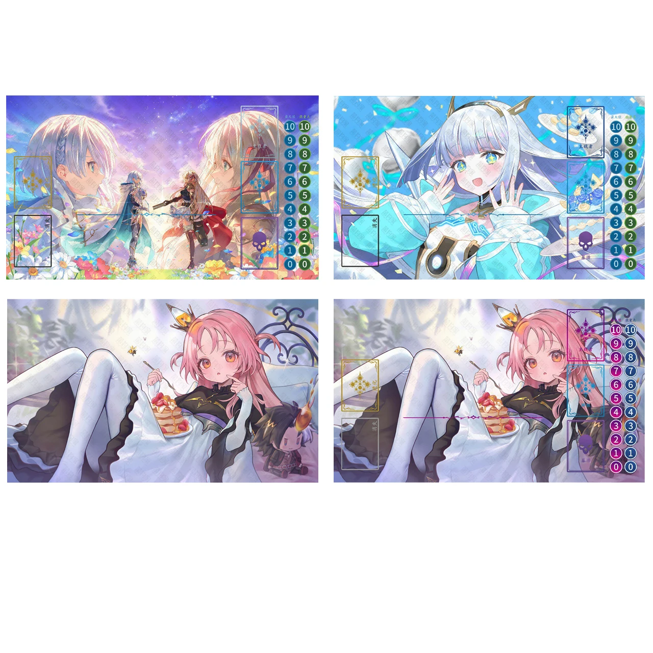 Tapis de jeu de cartes Shadowverse EVOLVE 600x350mm, Arisa Dreizehn Eudie, tapis de jeu de cartes en caoutchouc simple, tapis de souris, jouets, cadeaux